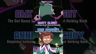 Amity Vs Anne (Base) #theowlhouse #amphibia #amityblight #anneboonchuy #1v1 #debate #disneychannel