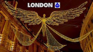 2024 London Christmas Walk  London’s Christmas Lights Tour to MAYFAIR | Central London Walking Tour