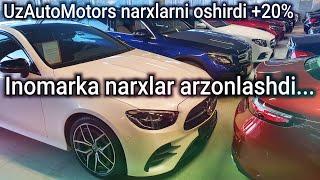 Inomarka narxlari arzonlashib ketdi UzAutoMotors narxlari ko'tarildi Barchasi InomarkaTV kanalda