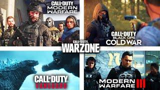 ALL Warzone Cutscenes (2020-2024) Modern Warfare 2019, Black Ops Cold War, Vanguard, MWII & MWIII