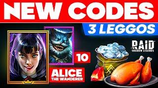 Alice in RAID Promo Code Land  FREE LEGO  Raid Shadow Legends Promo Codes 2025