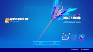 How To Unlock Reality Render Pickaxe! Fortnite - Deal Damage to Players with the Sideways Scythe