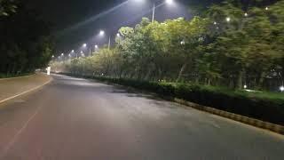 Ahmedabad street at night  in  2020