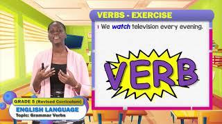 English Language - Grade 5: Verbs