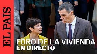 DIRECTO | Foro 'Vivienda, quinto pilar del Estado de Bienestar' | EL PAÍS