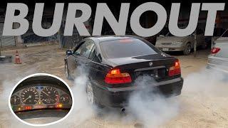 Starting RPM After Engine Swap  First Burnout on 3GR Swapped BMW E46 