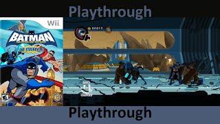 Batman The Brave and the Bold Wii Playthrough