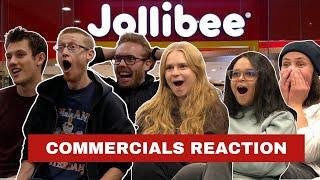 Canadians React to Jollibee Commercials!