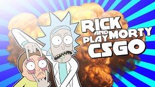 Rick and Morty Play Csgo