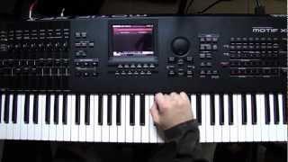 Tutorial YAMAHA MOTIF XF e XS - Voices e Performs (Português)