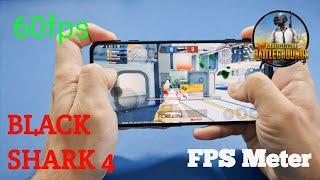 Xiaomi Black Shark 4 Pubg Mobile 60fps Test with FPS Meter