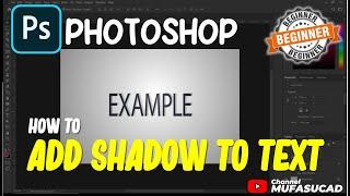 Photoshop How To Add Shadow To Text