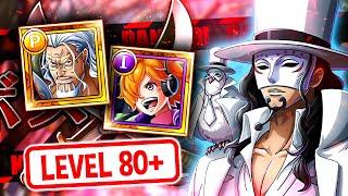 LEVEL 80-99! Pirate King Adventure vs. Cipher Pol Aegis 0! OPTC Fearsome Foes!