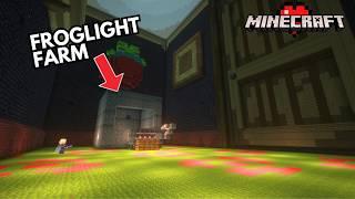 I Transformed a Bastion for a Froglight Farm in SURVIVAL Minecraft