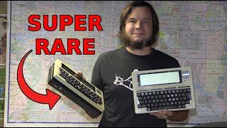 TRS-80 Model 100 with RARE Bubble Memory Expansion - World's First Laptop