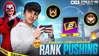 FREE FIRE BR RANK PUSH!!!┃LIVE