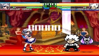 NICK54222 MUGEN: Sakuya Izayoi (me) VS Kid Dracula