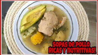 CÓMO HACER UNAS DELICIOSAS SOPAS DE POLLO / Cocina Con Nelu