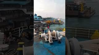 Penyebrangan menuju Merak dari Pelabuhan Bakauheni Lampung