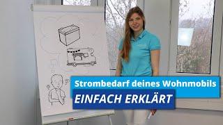 Strombedarf im Wohnmobil berechnen | C5, C20 und C100 | Tipps zum Wohnmobilbatteriekauf