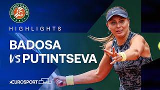 Paula Badosa vs Yulia Putintseva | Round 2 | French Open 2024 Highlights 