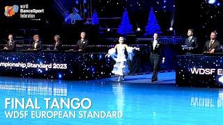 Rares Cojoc & Andreea Matei | Tango | WDSF European Championship Standard 2023