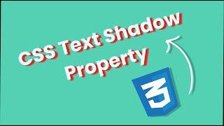 CSS Text-Shadow Property | Tech2 etc #csstricks