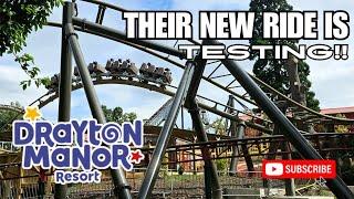 Drayton Manor Resort VLOG June 2024. | Includes TESTING Footage.