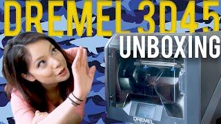 Blind Unboxing the Dremel Digilab 3D45 & First Print