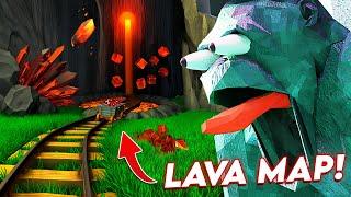 NEW LAVA MAP IS INSANE in Animal Company (Animal Company VR)