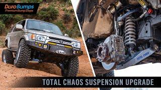 Factory width TOTAL CHAOS suspension on our 3rd Gen 4Runner