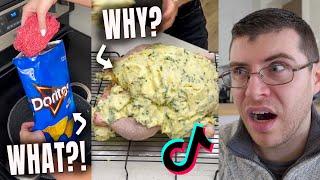 Pro Chef Reacts.. The WORST TikTok FOOD Hacks You've Ever Seen!