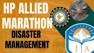 Disaster Management | HP Allied Marathon Series #joktaacademy #hpalliedservices #disastermanagement