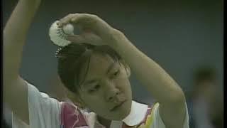 [Badminton][SudirmanCup][1995] WS Ye Zhaoying 叶钊颖 (CHN) vs Susi Susanti 王蓮香 (INA)