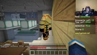 Minecraft Murder Mystery: I Watched The Murderer Die!