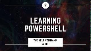 Learn PowerShell: The ONLY command you need #Episode 1