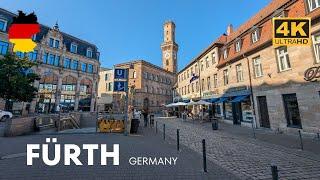 Furth Germany: A Walking tour in 2024 I Travel Germany I 4K HDR