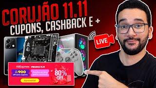 AO VIVO! CORUJÃO 11.11 AliExpress: A MAIOR Promo do ANO? Te ajudo com suas DÚVIDAS!