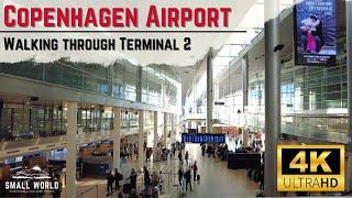 Hustling through Copenhagen Airport (CPH) | Terminal 2 to Gate E112 - Copenhagen, Denmark - 4K UHD