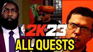 ALL QUESTS FROM NBA 2K23 MY CAREER (Full Gameplay Walkthrough)
