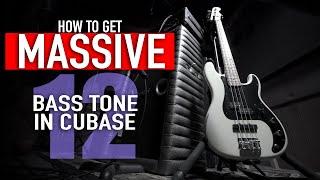 How to Mix Bass Guitar in Cubase - HUGE tone that cuts through the mix.