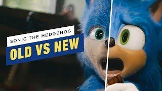 Sonic The Hedgehog: Old and New Design Comparison
