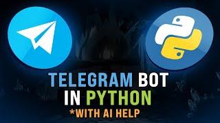 Telegram Bot in Python in 10 minutes with GitHub Copilot and ChatGPT