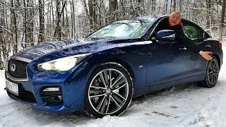 Конкурент Mercedes-AMG C 43 и BMW 340i? INFINITI Q50S 400+ сил - тест-обзор боком с батей : )