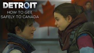 Detroit: Become Human - How to Cross the Border Safely to Canada with Everyone Alive
