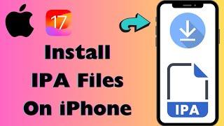 How to install "IPA files" in iPhone
