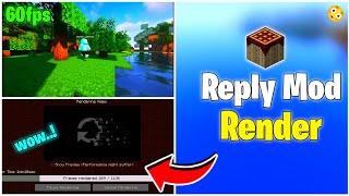 how to Render reply mod Pojavlauncher || reply mod render