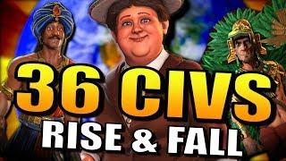 CK2 SUNSET INVASION! [Rise and Fall] | Civilization 6: Civ 6 Gameplay!