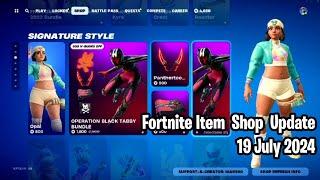  Fortnite Item Shop Update July 19, 2024! Opal, Mons, Panther, and More! 