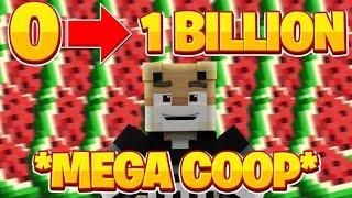 Mega Coop from 0 to 1 Billion Melons!! -- Hypixel Skyblock